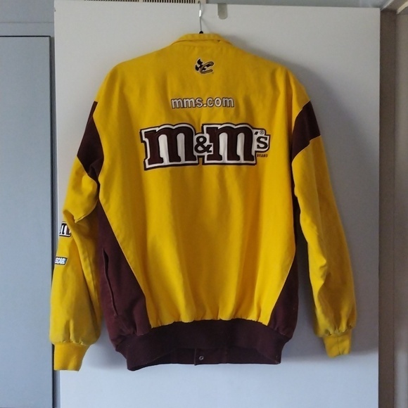 Chase Authentics Vintage Elliot Sadler NASCAR M&M's Jacket - Picture 7 of 10